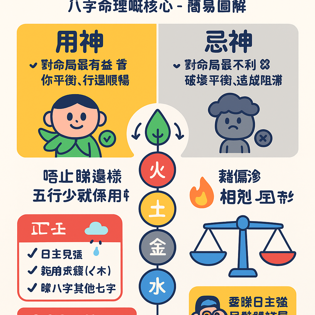 用神忌神點樣分？