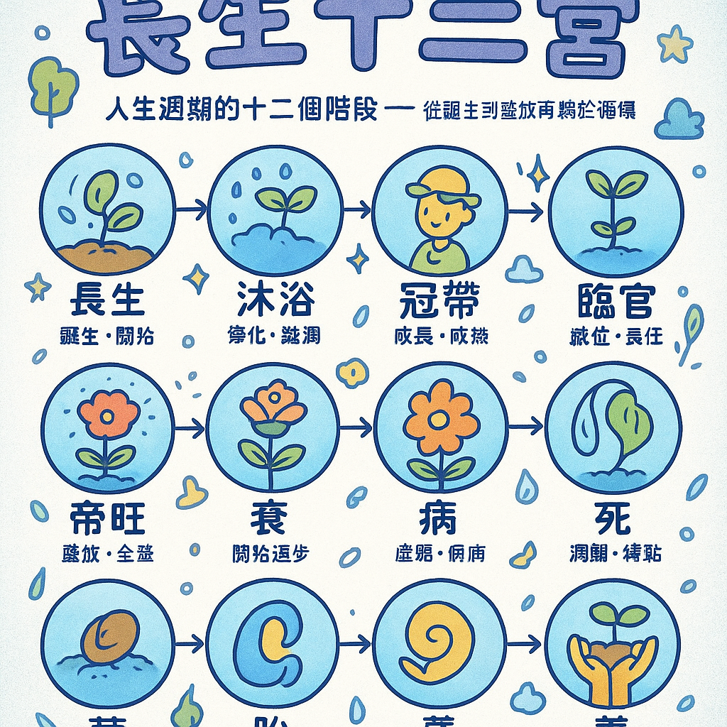 長生十二宮基本概念解析