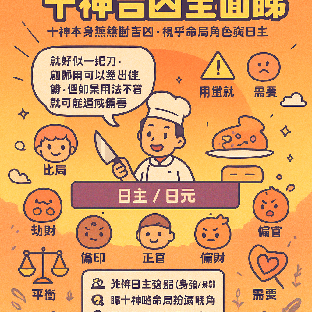 十神吉凶全面睇