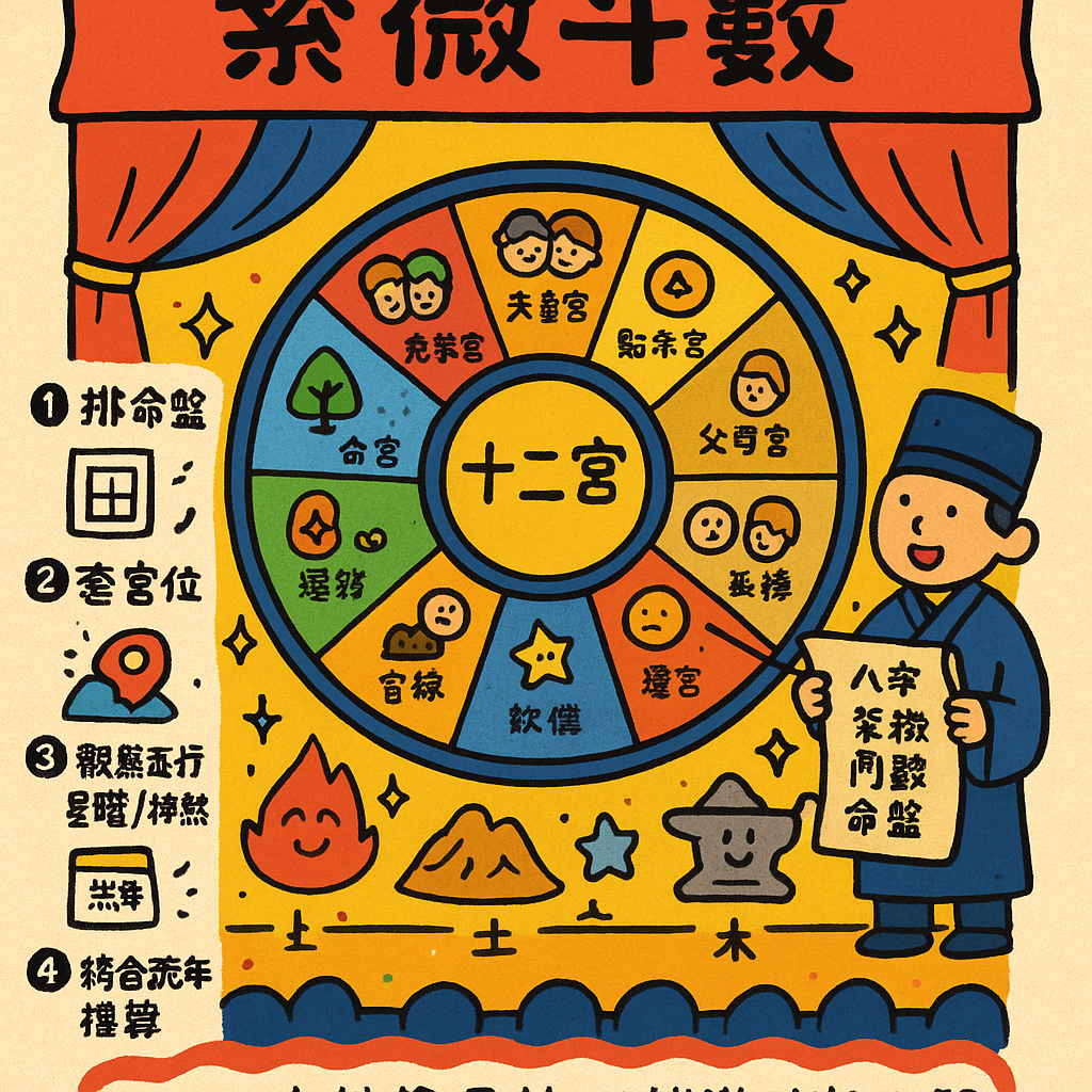 點樣用十二宮推算運勢