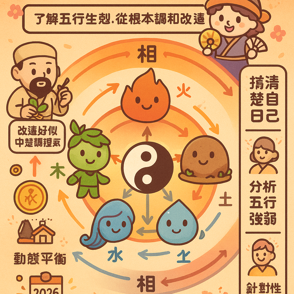 2026五行改運攻略
