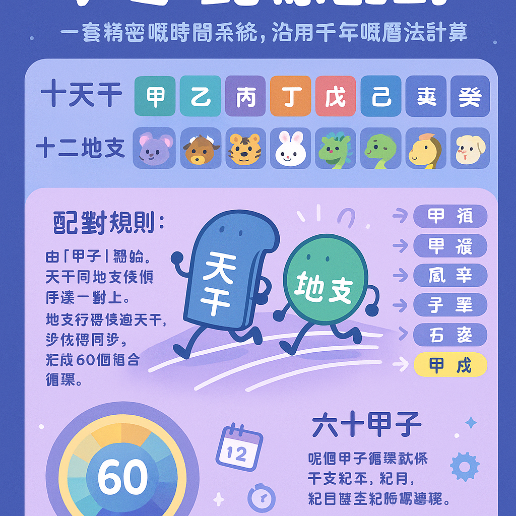 點樣配對天干地支